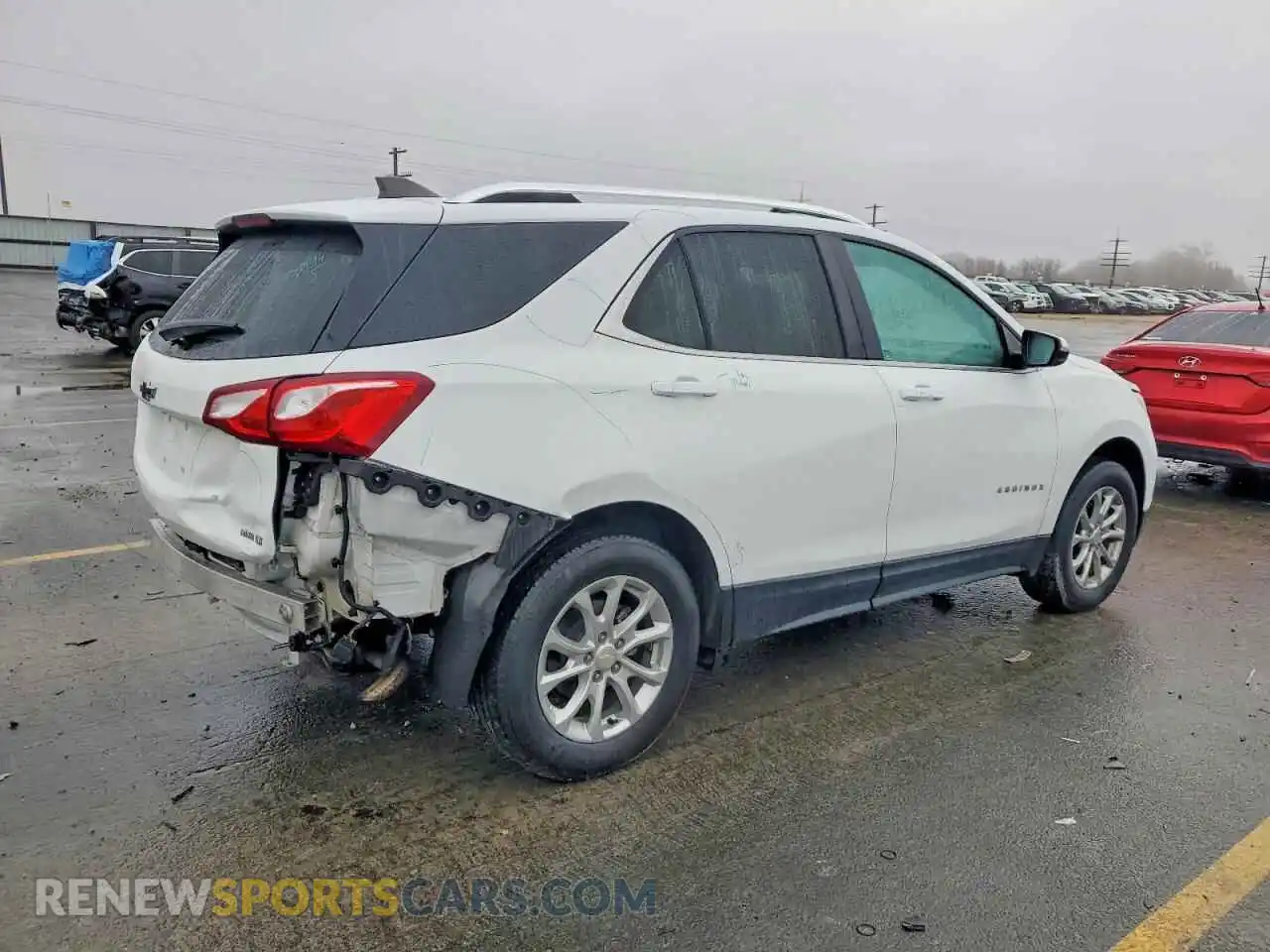 3 Photograph of a damaged car 3GNAXUEV4MS178687 CHEVROLET EQUINOX 2021