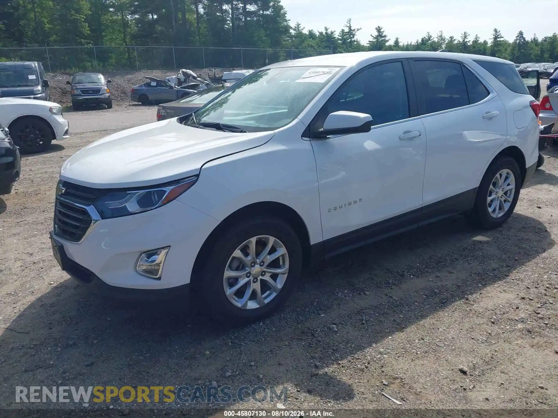 2 Photograph of a damaged car 3GNAXUEV4MS179564 CHEVROLET EQUINOX 2021