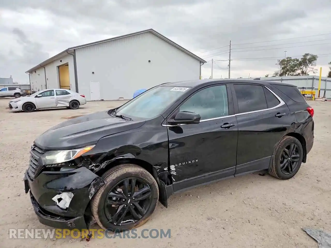 1 Фотография поврежденного автомобиля 3GNAXUEV5ML319745 CHEVROLET EQUINOX 2021