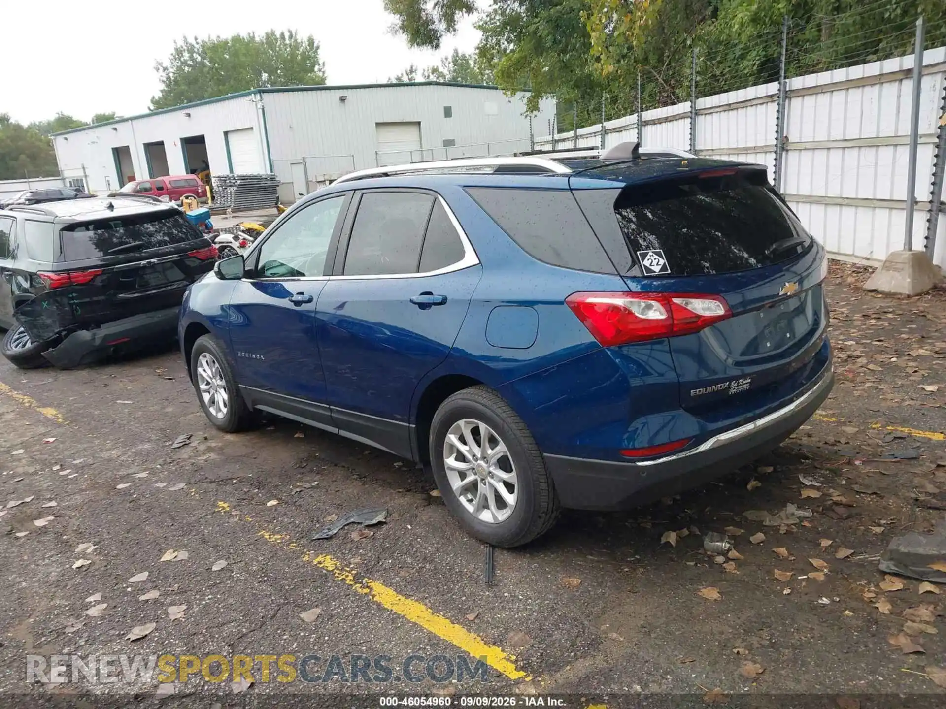 3 fotografías del automóvil dañado 3GNAXUEV5ML346055 CHEVROLET EQUINOX 2021