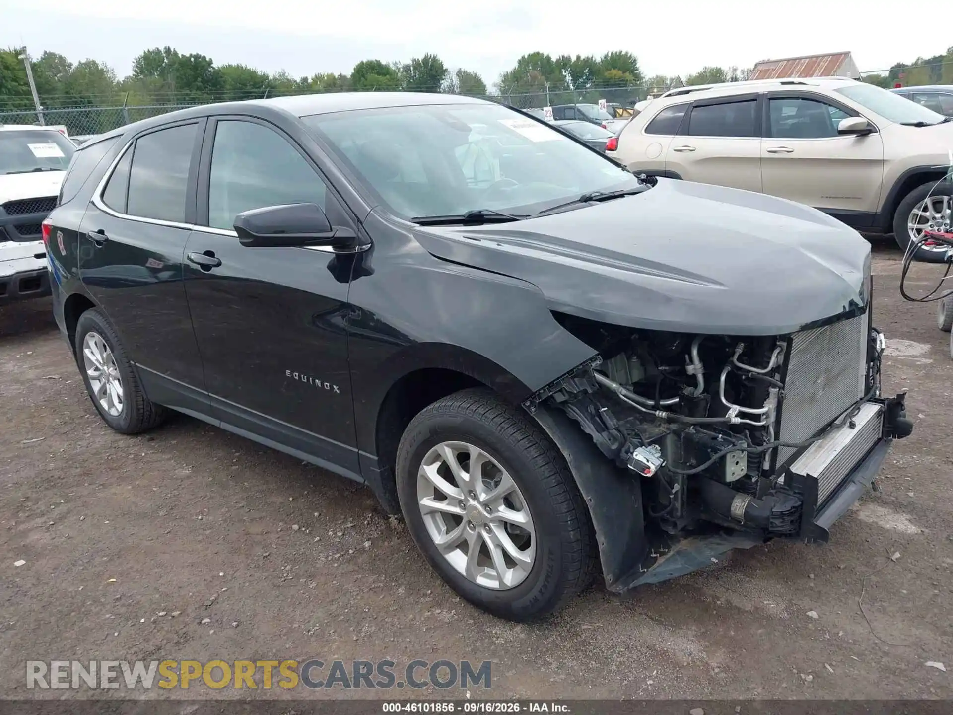1 Photograph of a damaged car 3GNAXUEV5ML354639 CHEVROLET EQUINOX 2021
