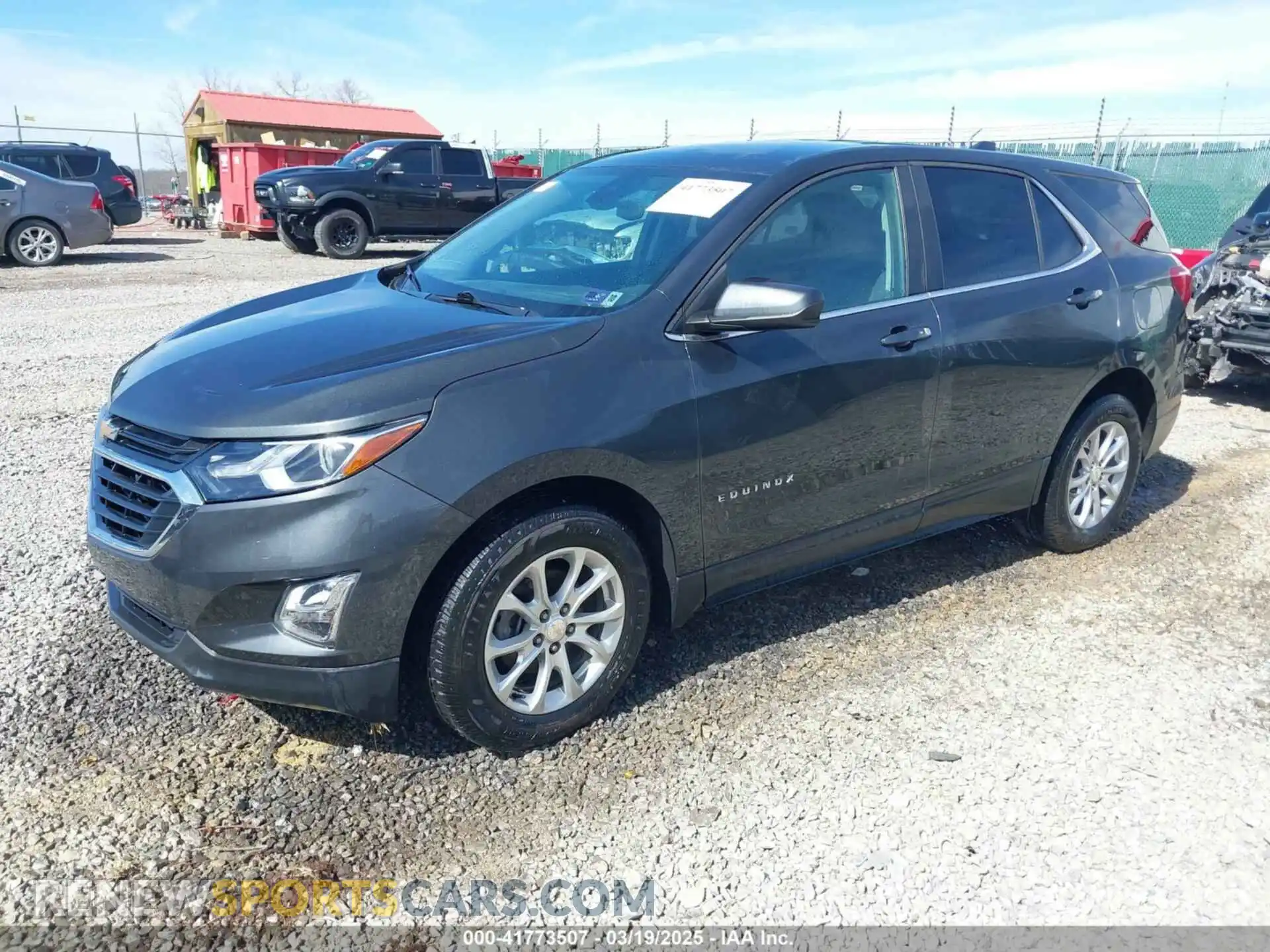 2 Photograph of a damaged car 3GNAXUEV5ML380769 CHEVROLET EQUINOX 2021