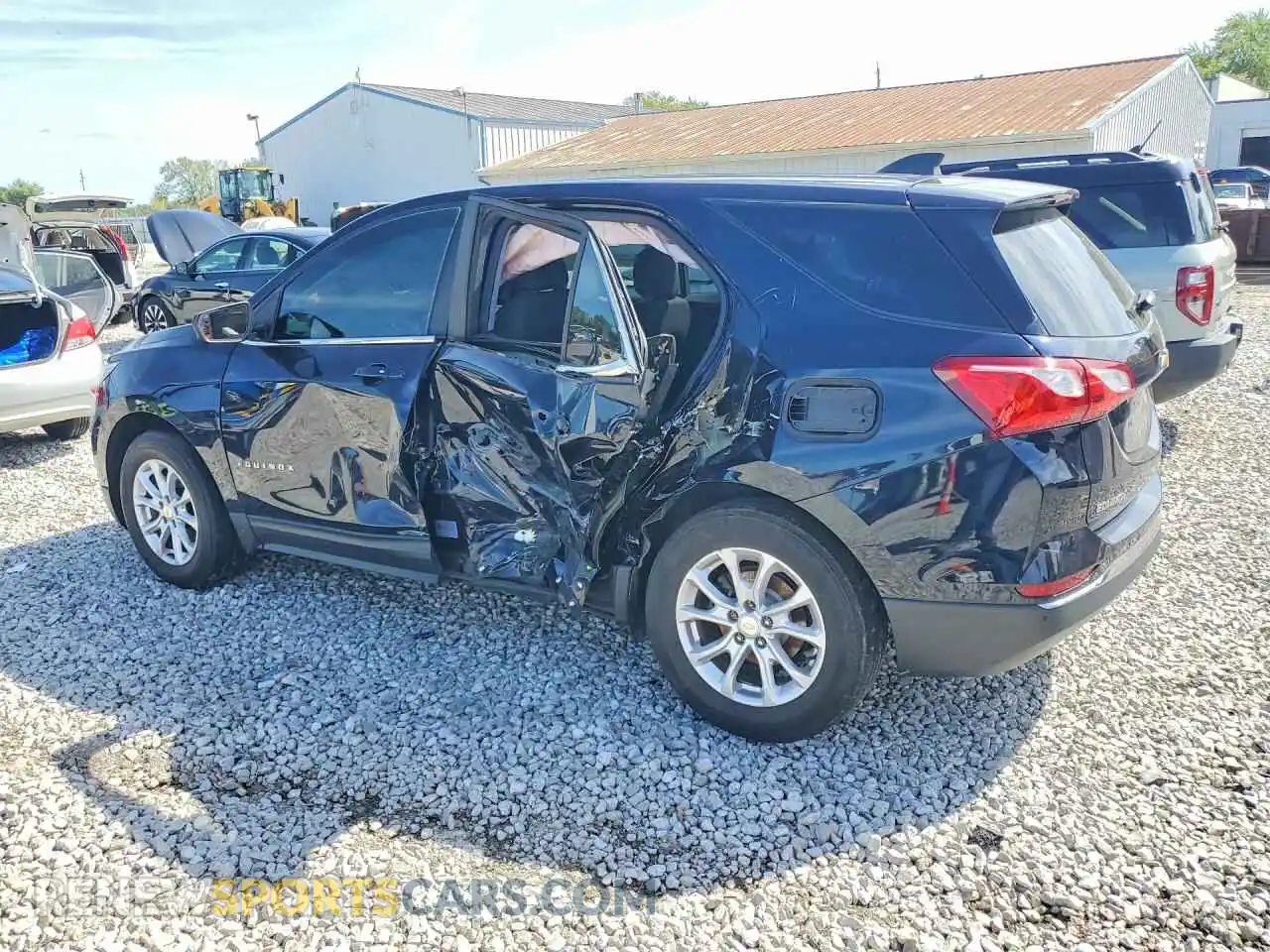2 fotografías del automóvil dañado 3GNAXUEV5MS112214 CHEVROLET EQUINOX 2021