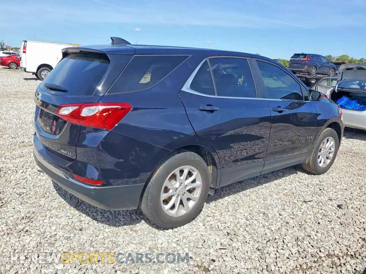 3 fotografías del automóvil dañado 3GNAXUEV5MS112214 CHEVROLET EQUINOX 2021
