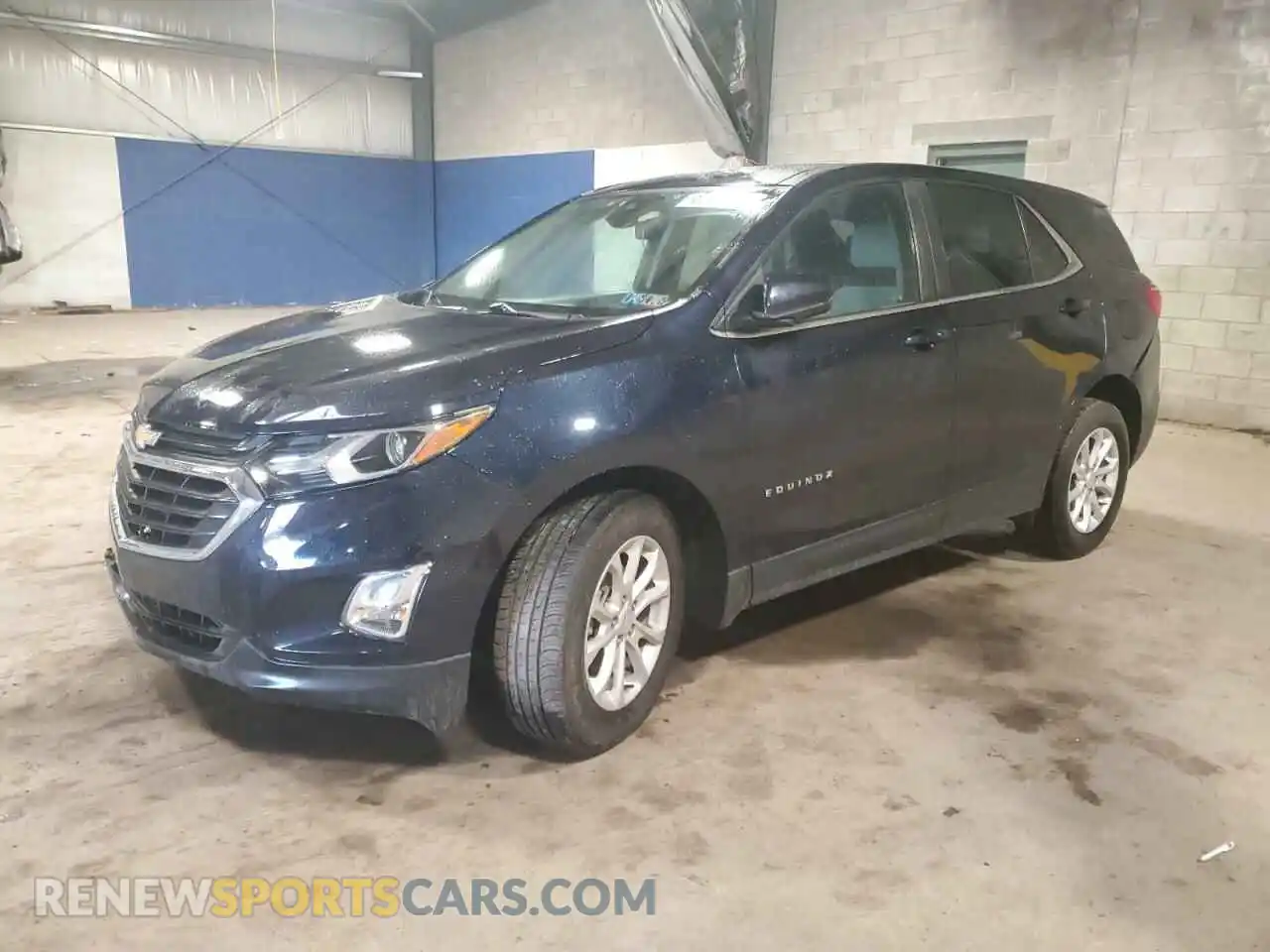 1 Photograph of a damaged car 3GNAXUEV5MS127263 CHEVROLET EQUINOX 2021