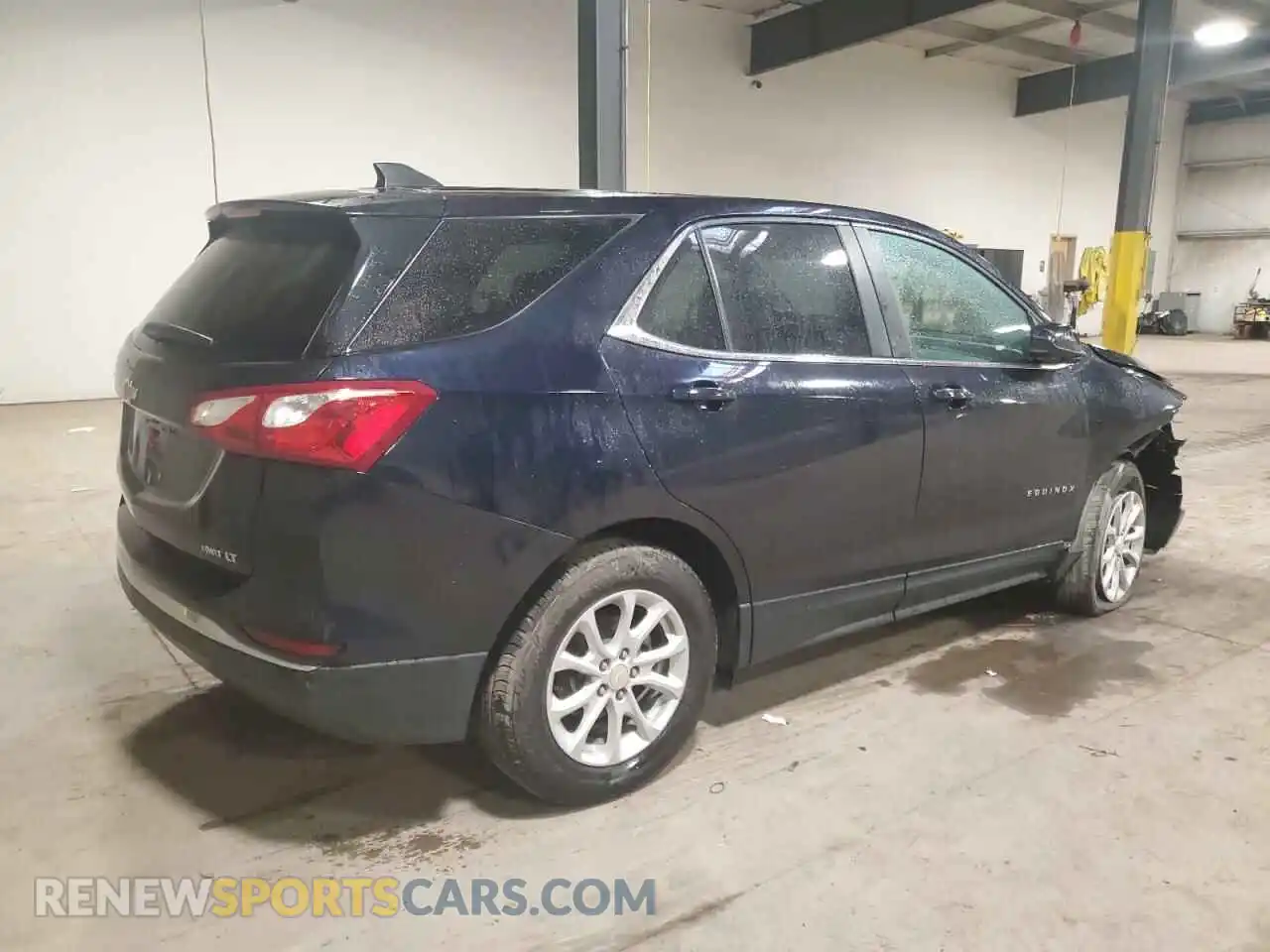 3 Photograph of a damaged car 3GNAXUEV5MS127263 CHEVROLET EQUINOX 2021