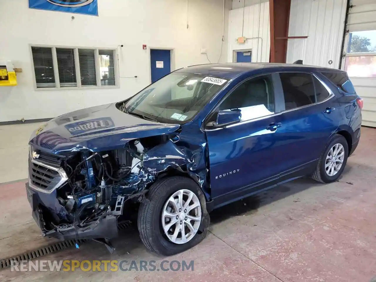 1 Photograph of a damaged car 3GNAXUEV7ML322811 CHEVROLET EQUINOX 2021
