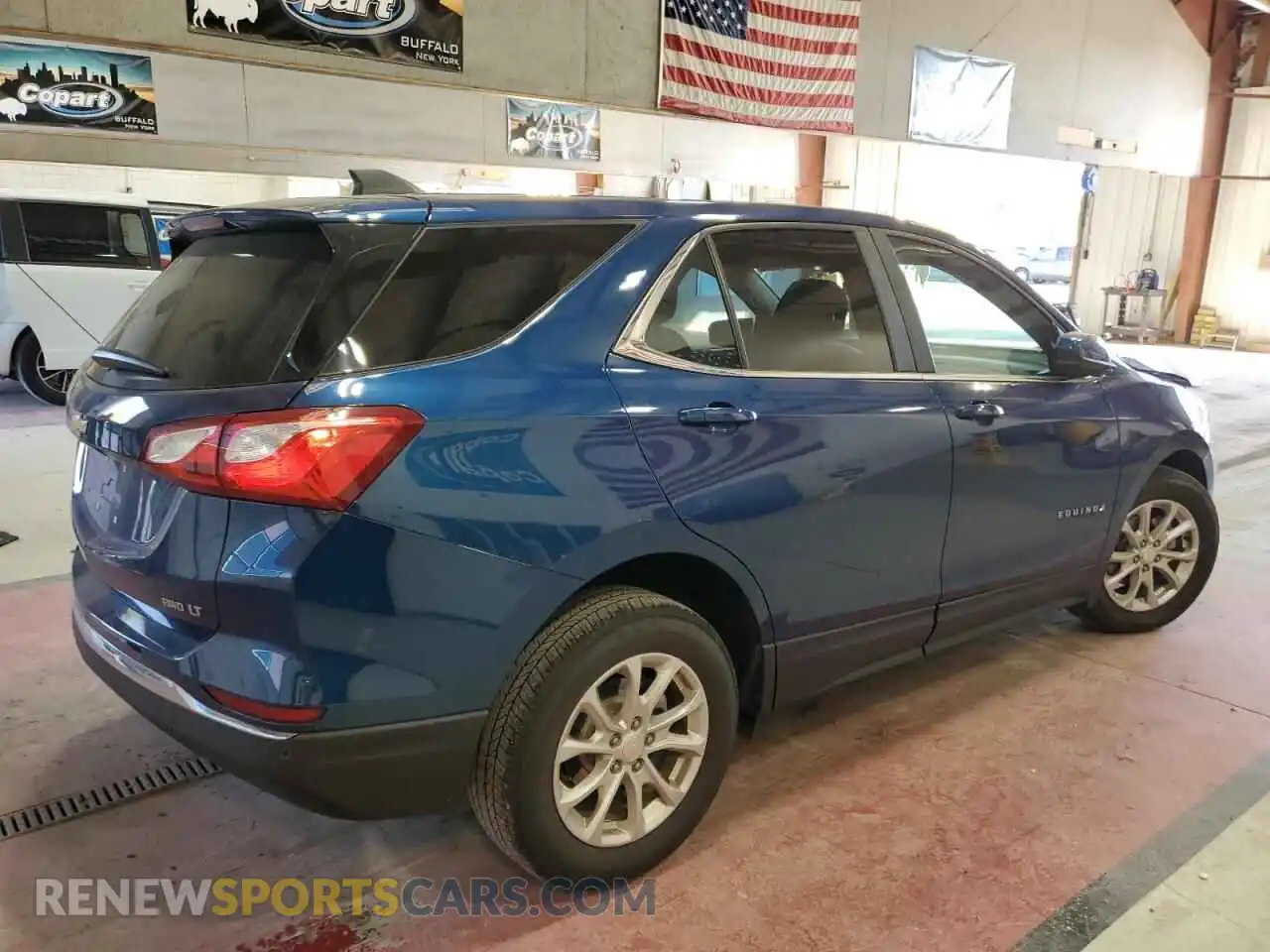 3 Photograph of a damaged car 3GNAXUEV7ML322811 CHEVROLET EQUINOX 2021