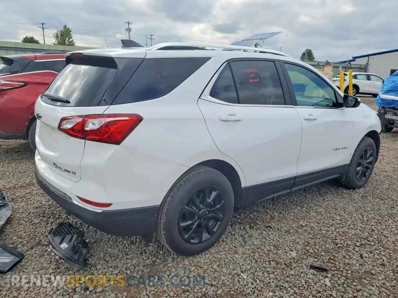 3 Photograph of a damaged car 3GNAXUEV7ML372799 CHEVROLET EQUINOX 2021
