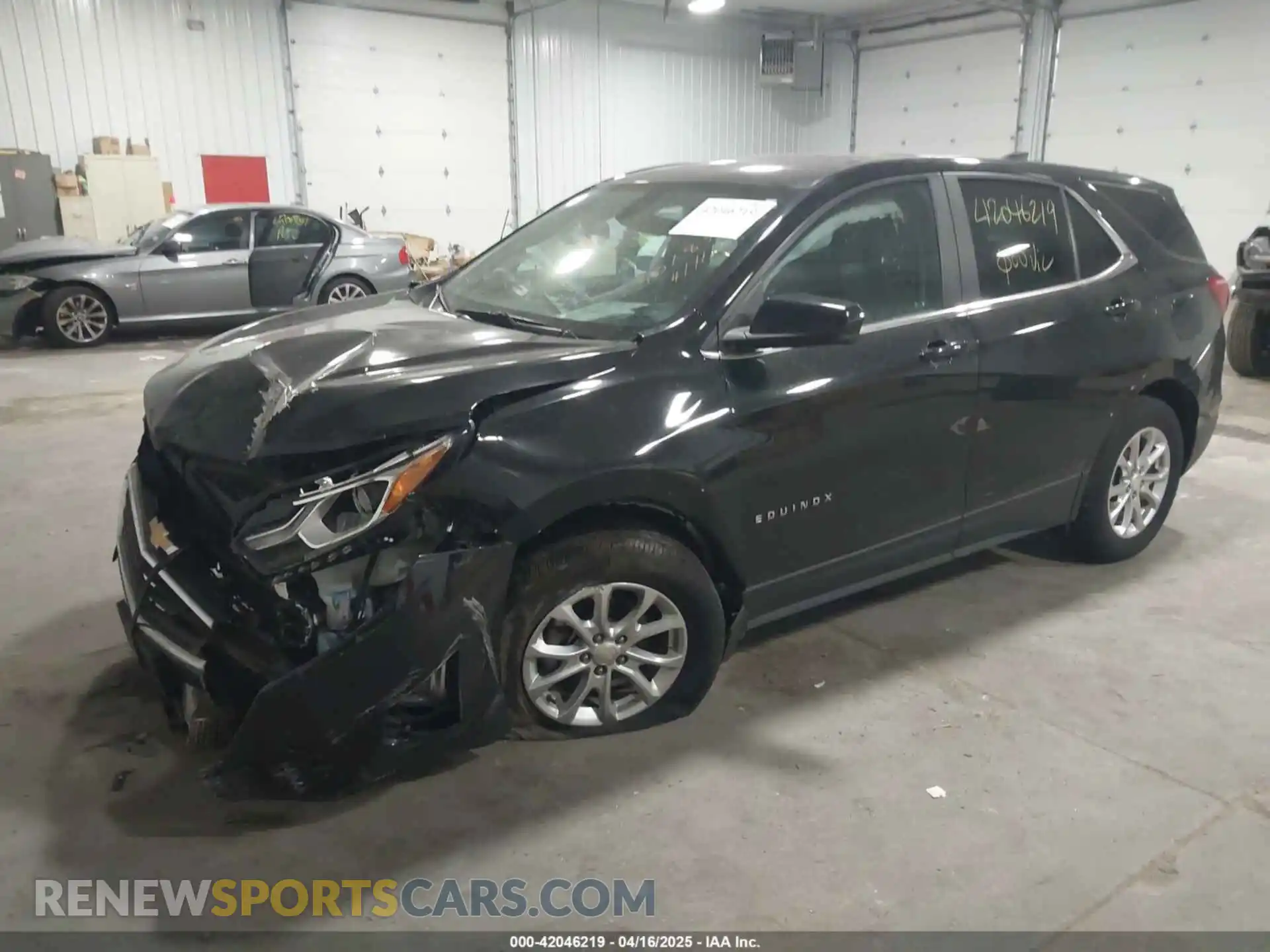 2 Photograph of a damaged car 3GNAXUEV7ML399047 CHEVROLET EQUINOX 2021