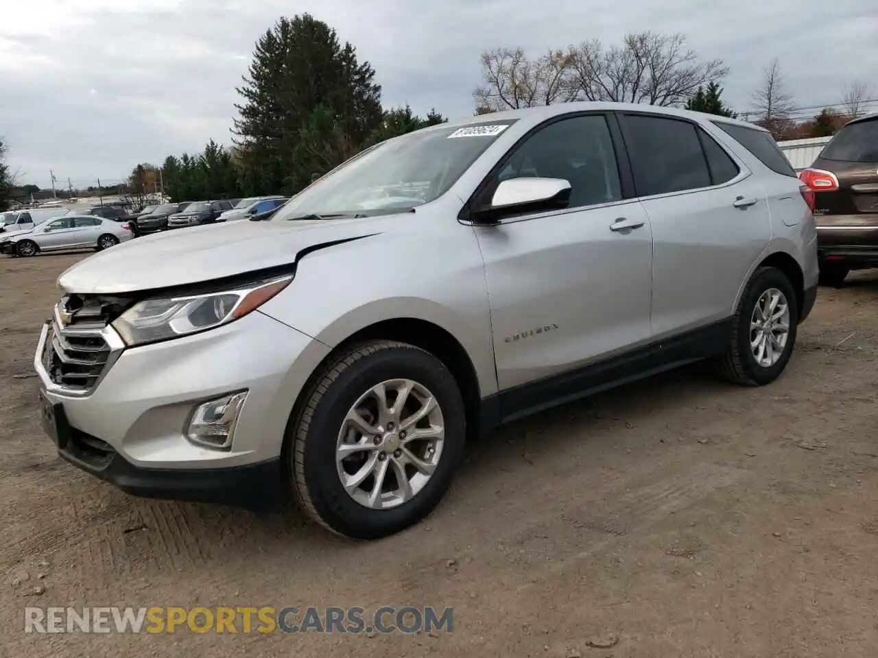 1 Photograph of a damaged car 3GNAXUEV7MS117768 CHEVROLET EQUINOX 2021
