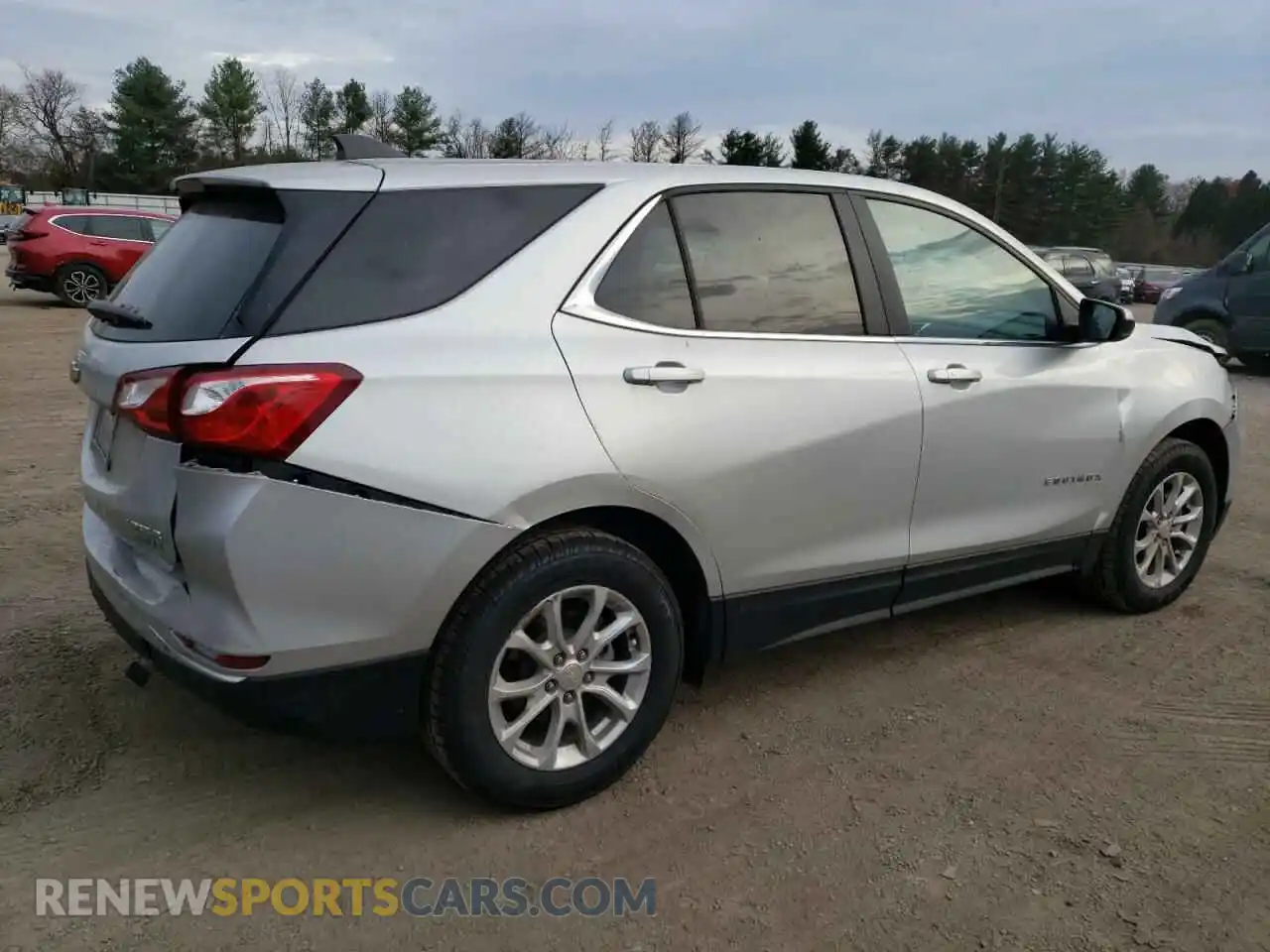 3 Photograph of a damaged car 3GNAXUEV7MS117768 CHEVROLET EQUINOX 2021