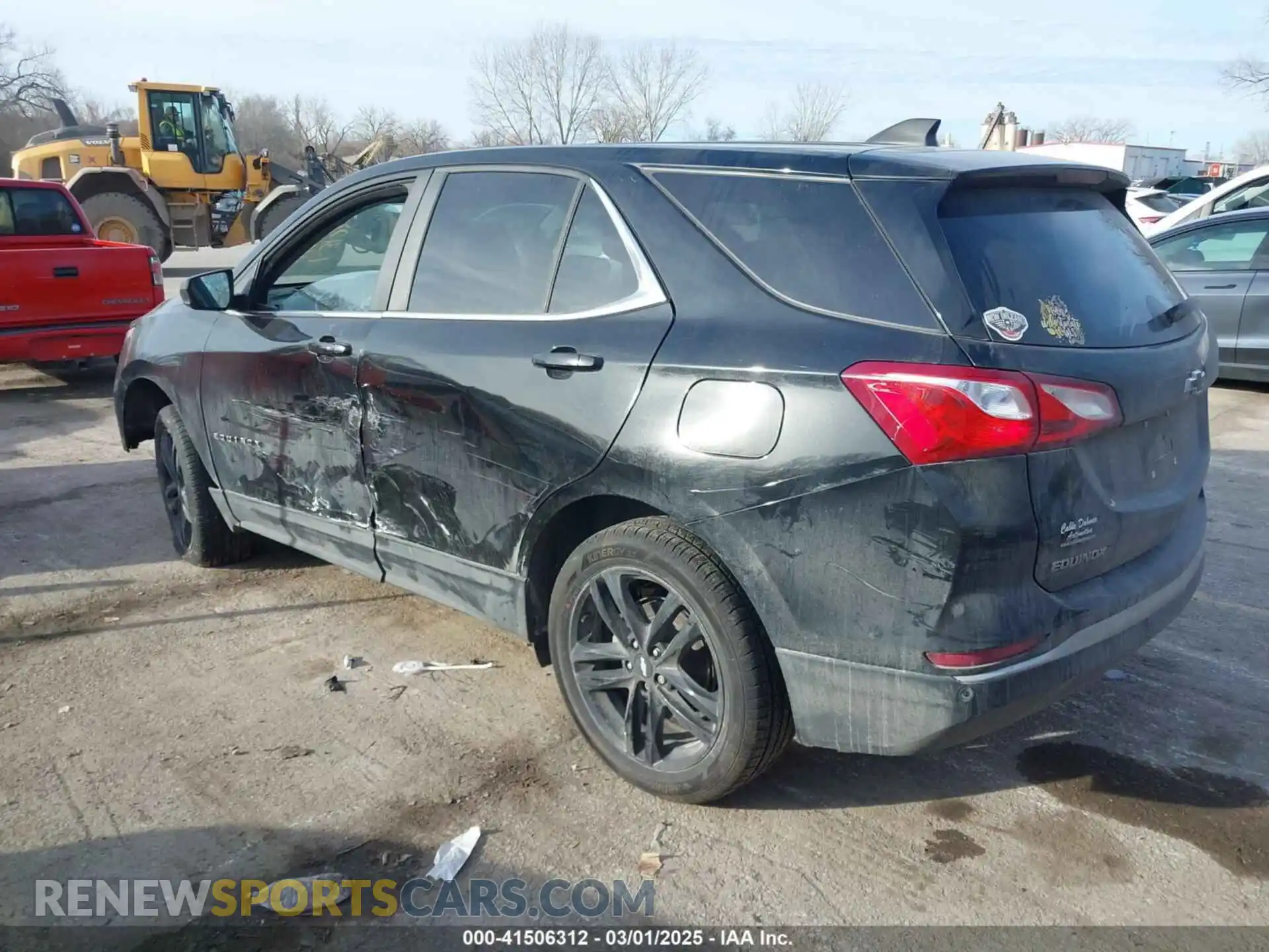 3 Photograph of a damaged car 3GNAXUEV8ML344557 CHEVROLET EQUINOX 2021