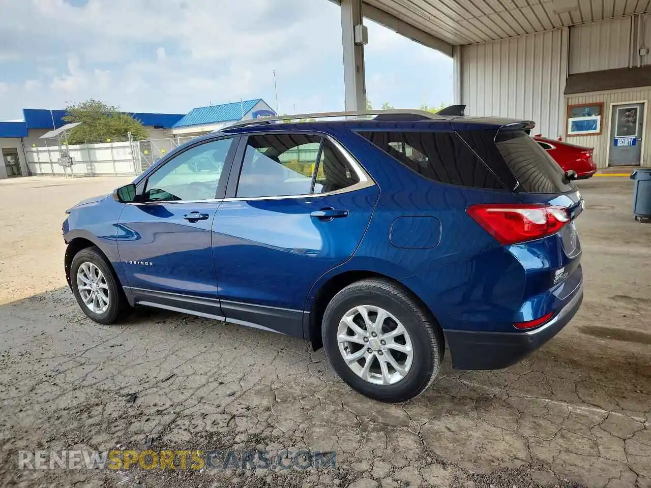 2 Photograph of a damaged car 3GNAXUEV8ML352657 CHEVROLET EQUINOX 2021