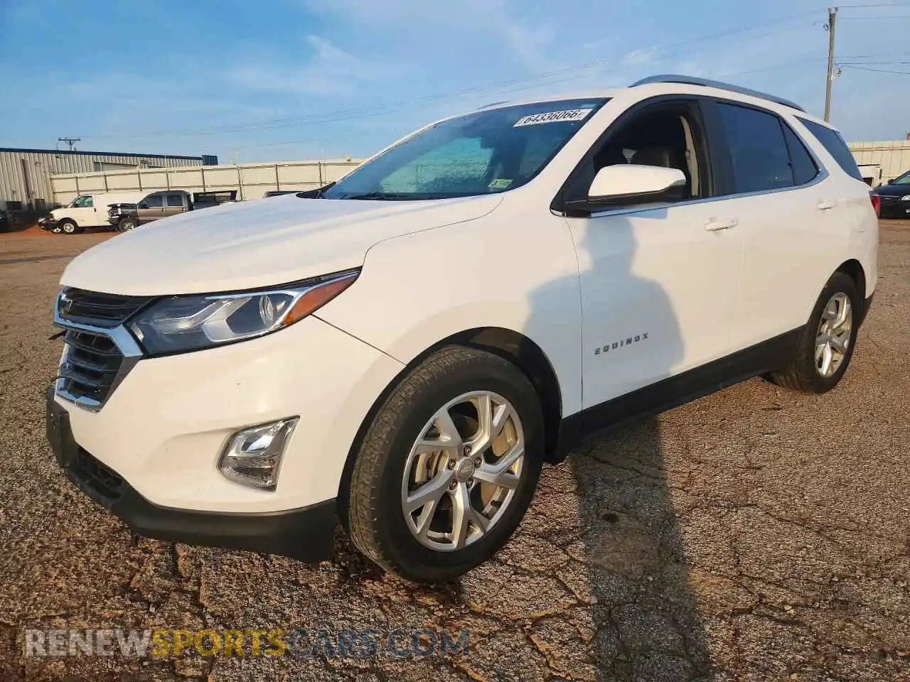 1 fotografías del automóvil dañado 3GNAXUEV8MS152156 CHEVROLET EQUINOX 2021