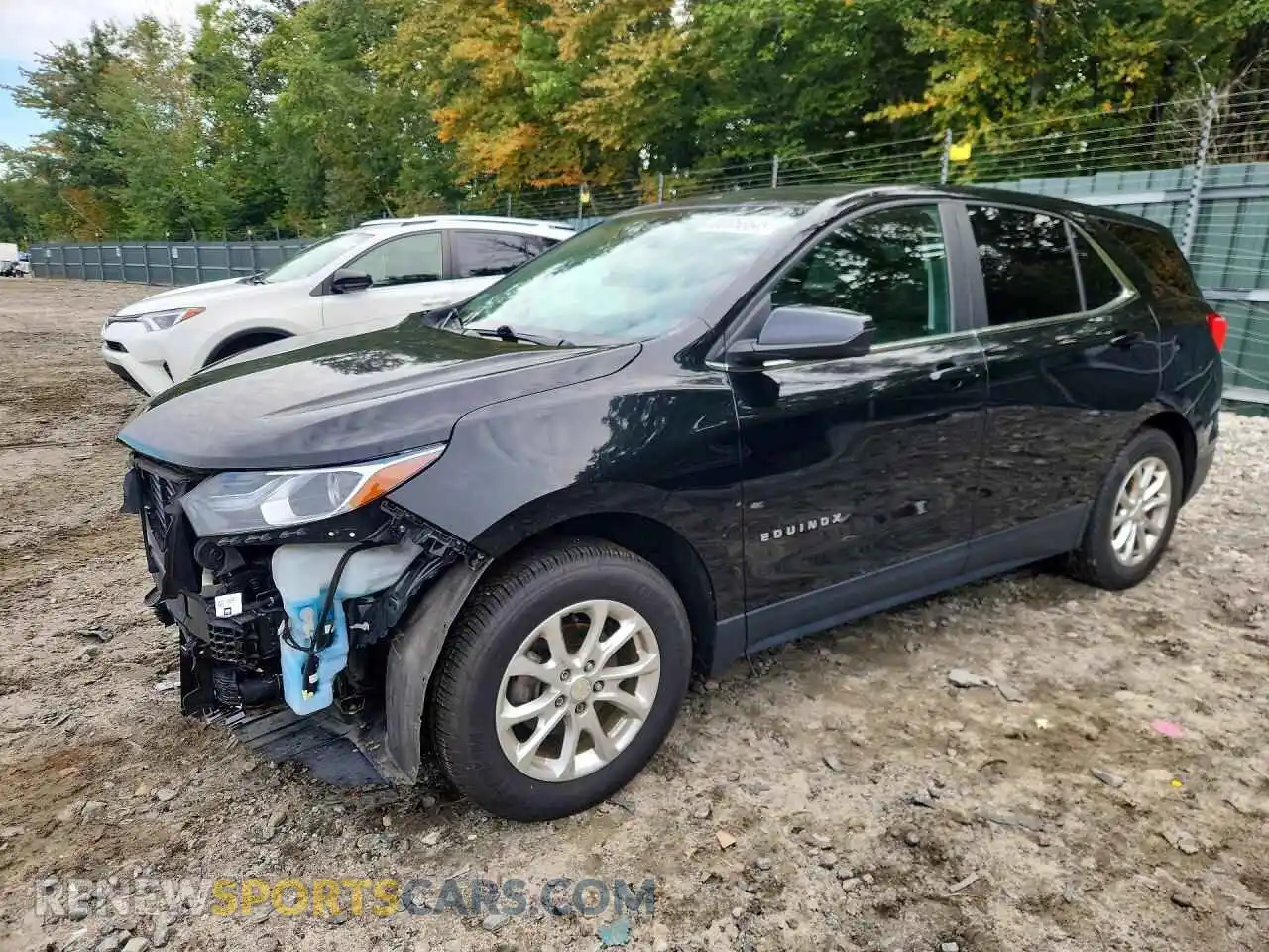 1 Photograph of a damaged car 3GNAXUEV9ML312782 CHEVROLET EQUINOX 2021