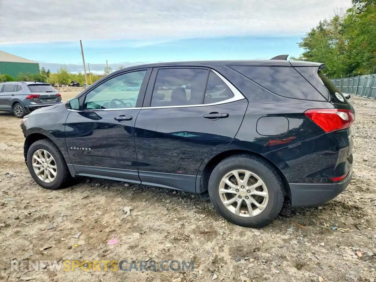 2 Photograph of a damaged car 3GNAXUEV9ML312782 CHEVROLET EQUINOX 2021