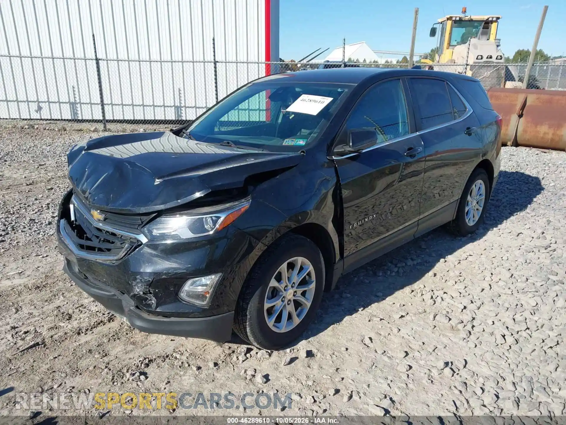 2 Photograph of a damaged car 3GNAXUEV9ML313866 CHEVROLET EQUINOX 2021