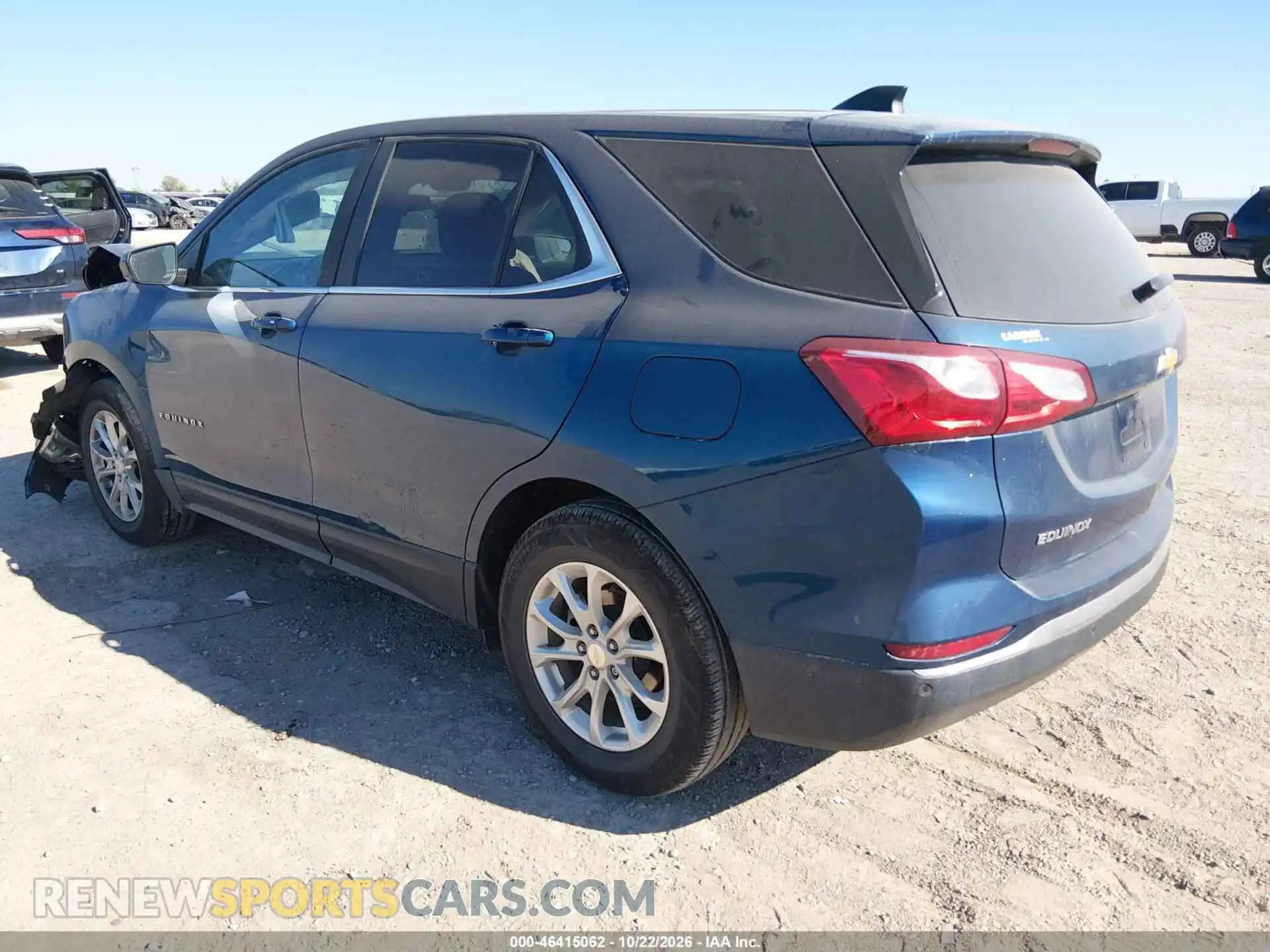 3 Фотография поврежденного автомобиля 3GNAXUEV9ML362808 CHEVROLET EQUINOX 2021