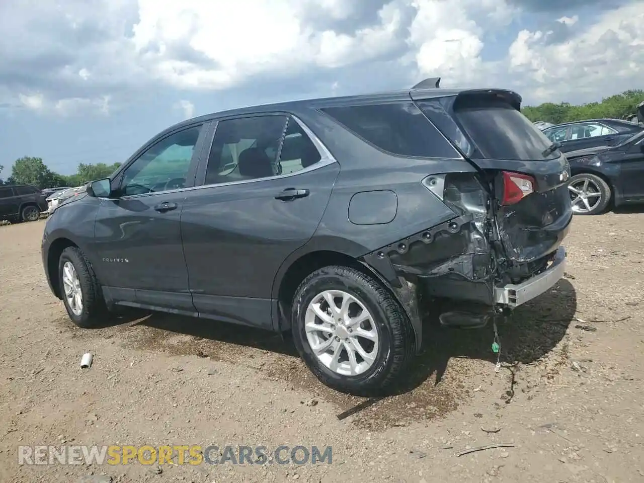 2 Photograph of a damaged car 3GNAXUEV9ML379088 CHEVROLET EQUINOX 2021