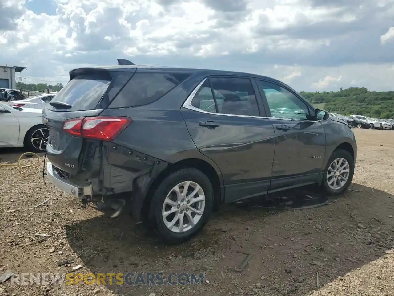 3 Photograph of a damaged car 3GNAXUEV9ML379088 CHEVROLET EQUINOX 2021