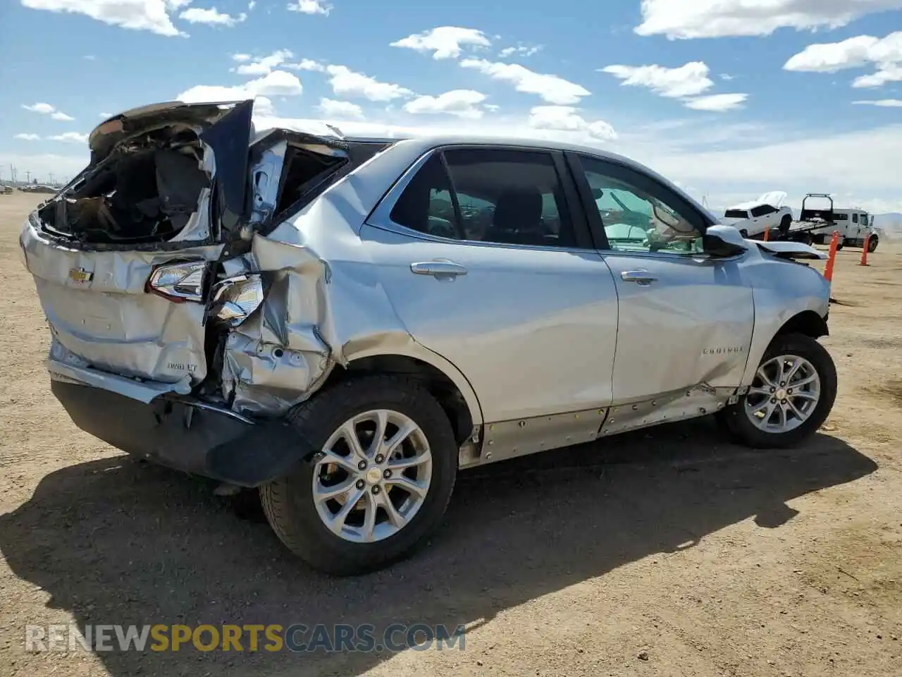 3 Photograph of a damaged car 3GNAXUEV9MS142199 CHEVROLET EQUINOX 2021