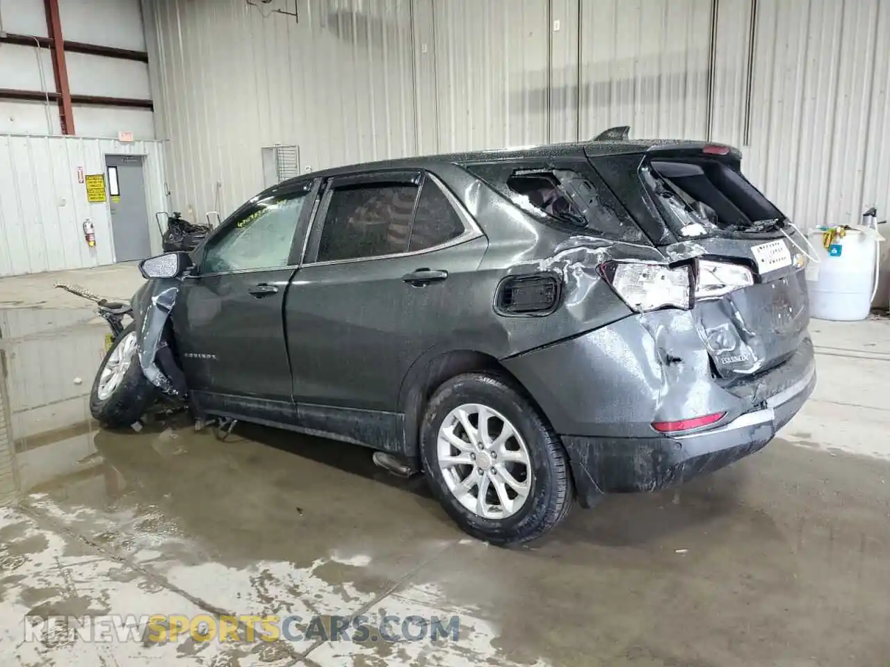 2 Photograph of a damaged car 3GNAXUEVXML333673 CHEVROLET EQUINOX 2021