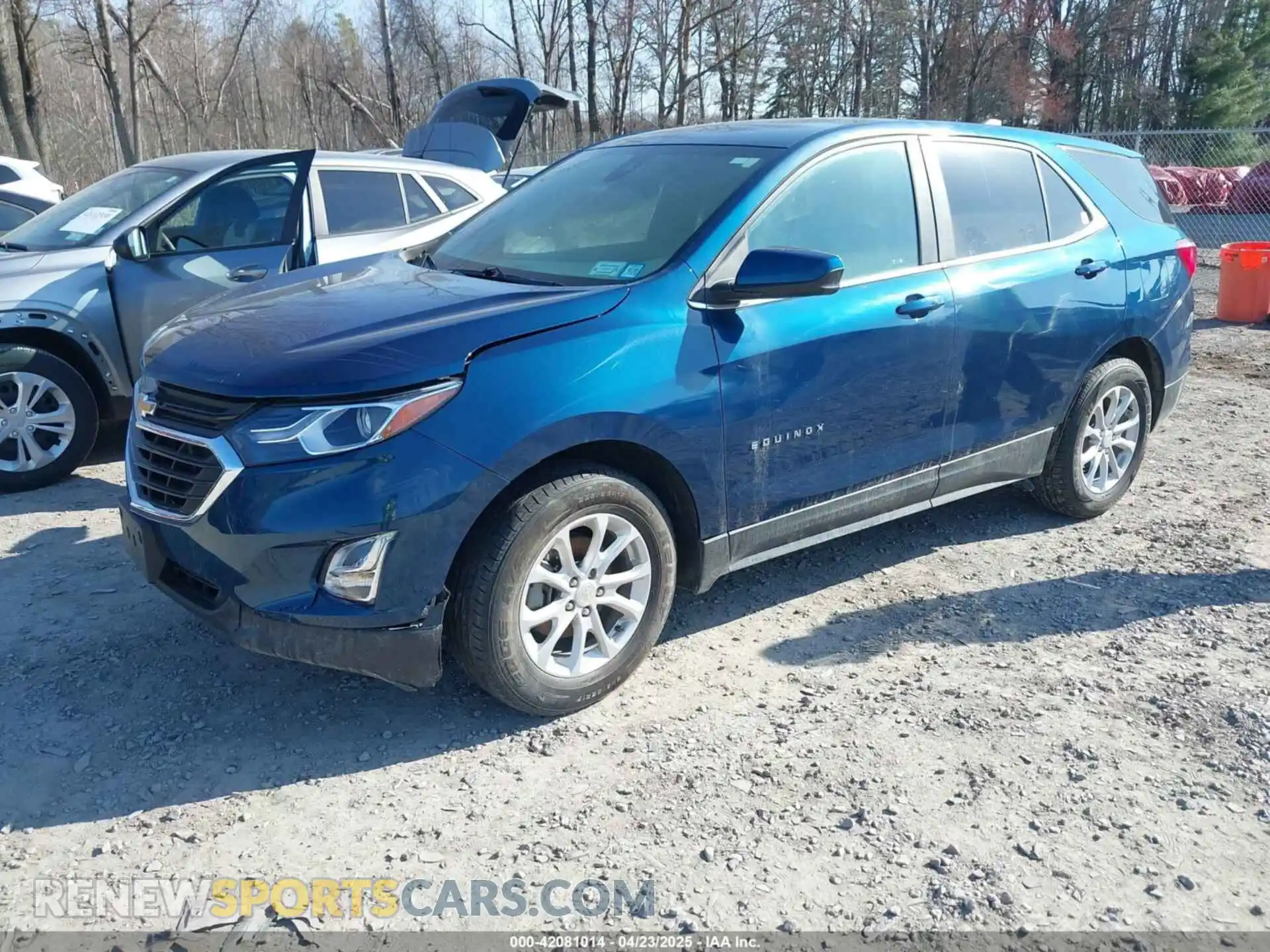 2 Photograph of a damaged car 3GNAXUEVXML355219 CHEVROLET EQUINOX 2021