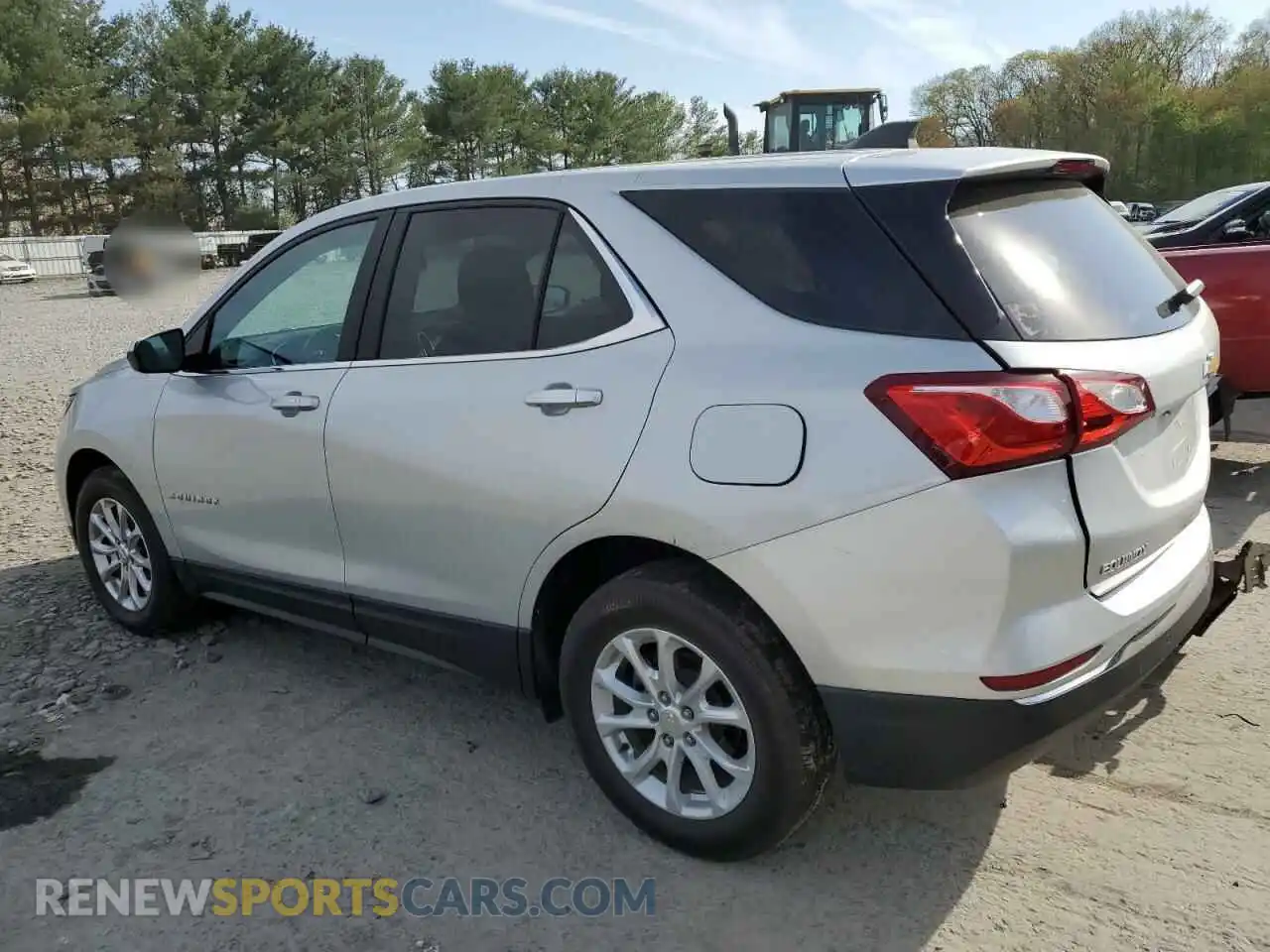 2 Photograph of a damaged car 3GNAXUEVXML368486 CHEVROLET EQUINOX 2021