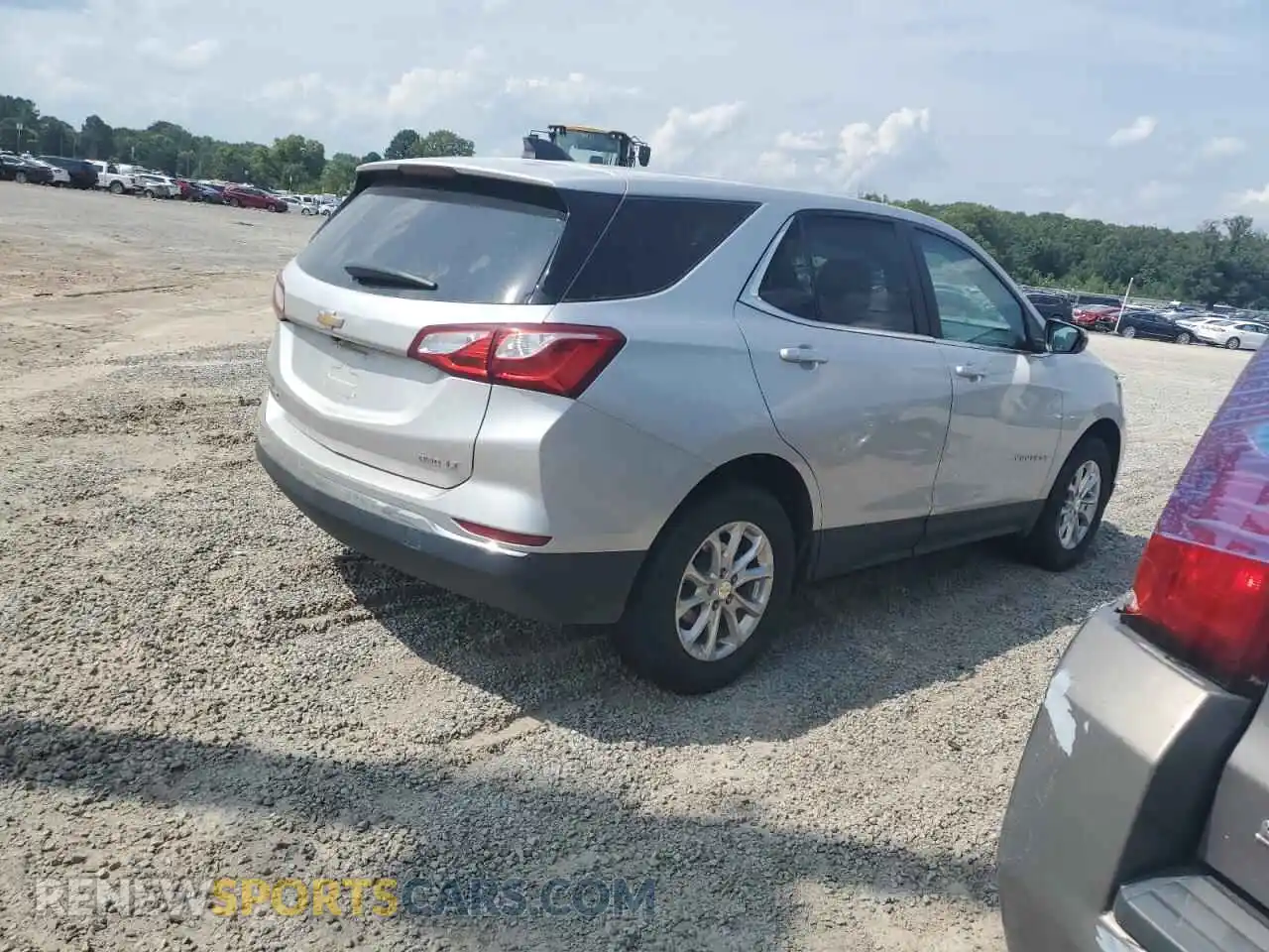 3 Photograph of a damaged car 3GNAXUEVXMS105193 CHEVROLET EQUINOX 2021