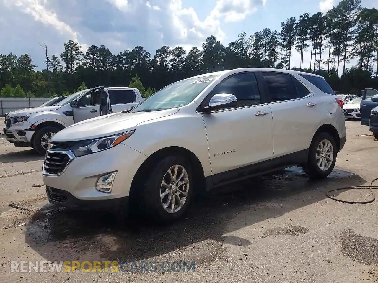 1 Фотография поврежденного автомобиля 3GNAXUEVXMS129462 CHEVROLET EQUINOX 2021