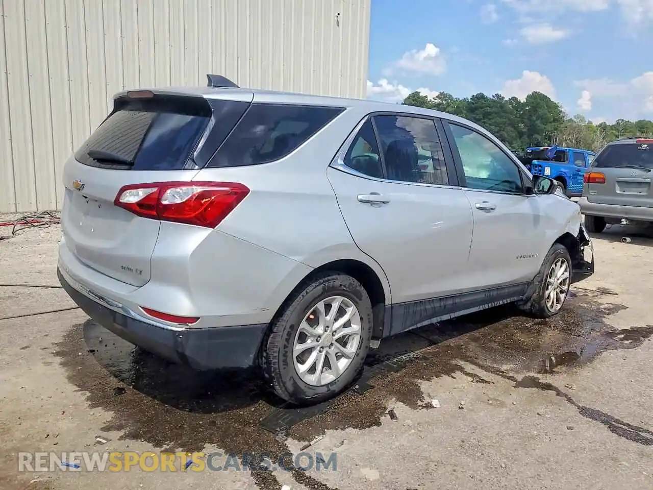 3 Фотография поврежденного автомобиля 3GNAXUEVXMS129462 CHEVROLET EQUINOX 2021