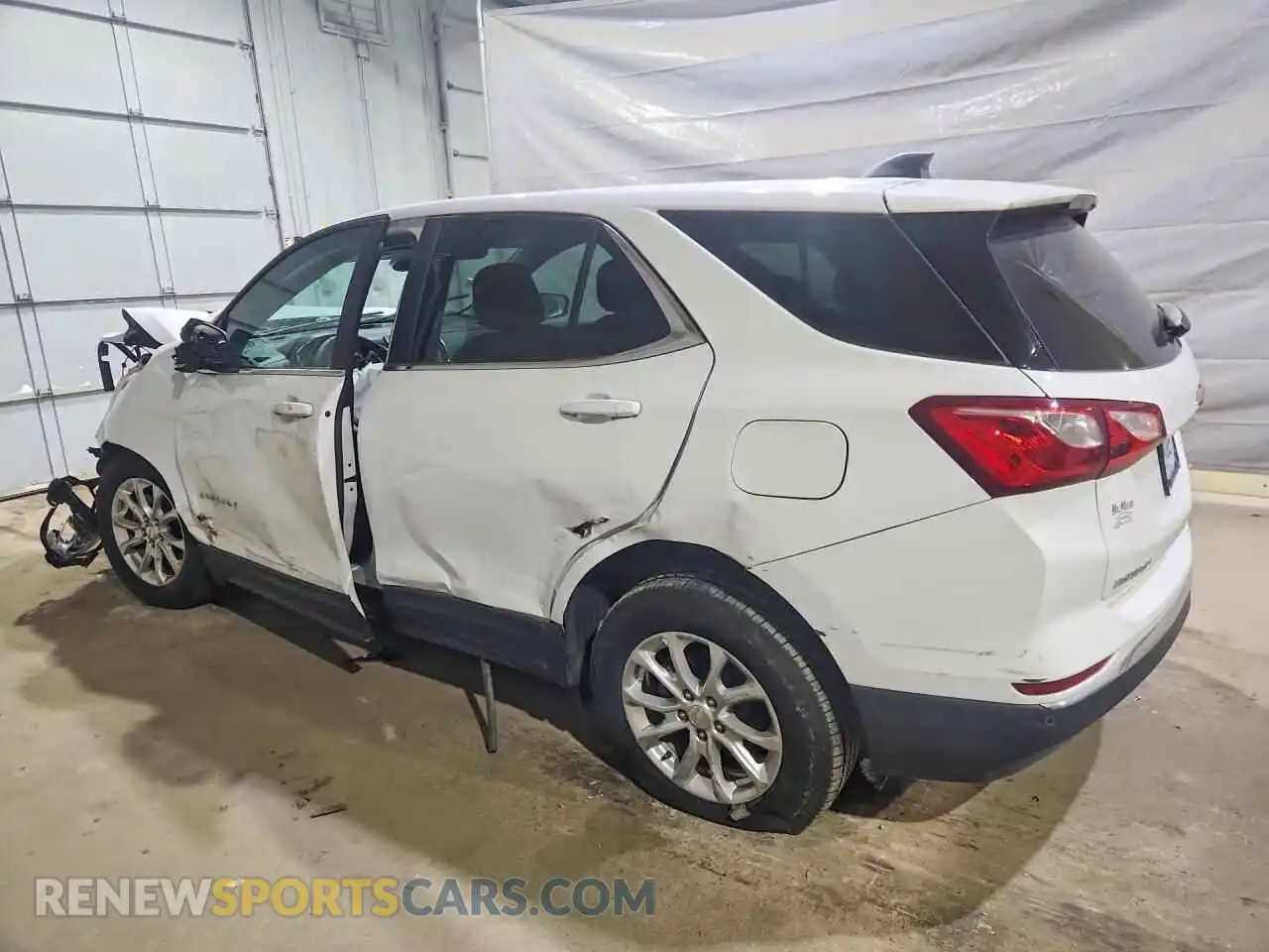 2 Photograph of a damaged car 3GNAXUEVXMS170075 CHEVROLET EQUINOX 2021