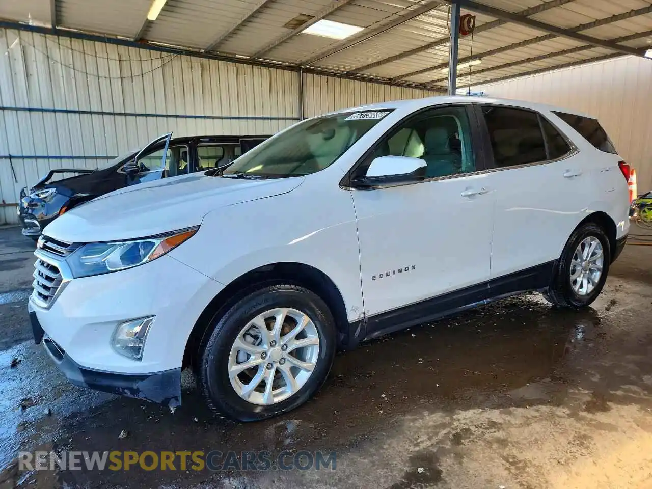 1 Фотография поврежденного автомобиля 3GNAXUEVXMS177351 CHEVROLET EQUINOX 2021