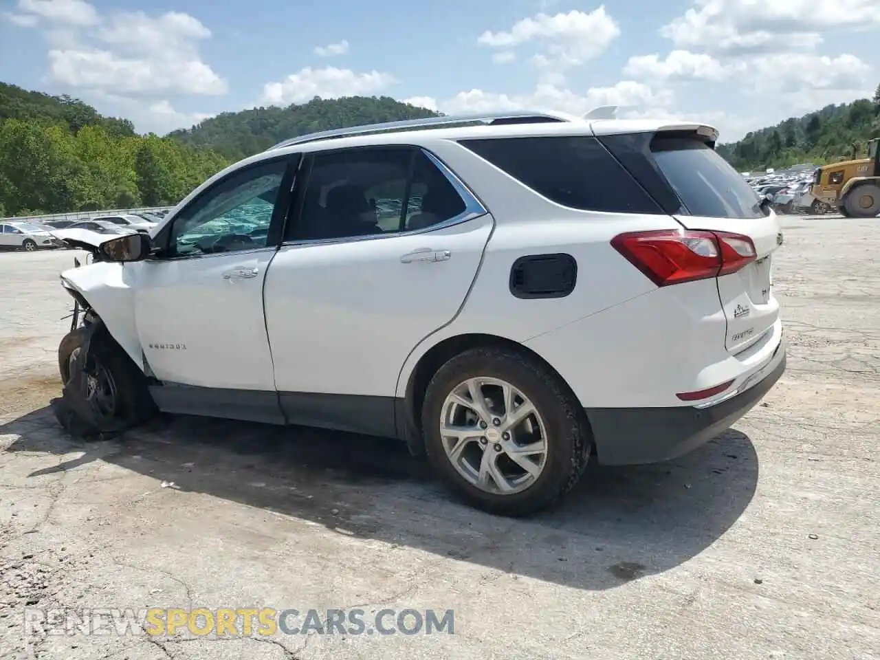 2 Photograph of a damaged car 3GNAXXEV2MS175093 CHEVROLET EQUINOX 2021