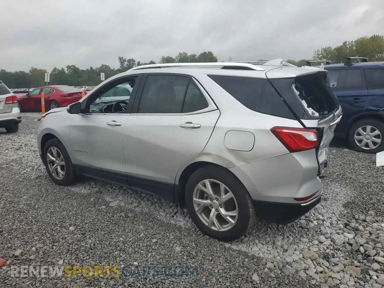 2 Фотография поврежденного автомобиля 3GNAXXEV3MS110978 CHEVROLET EQUINOX 2021
