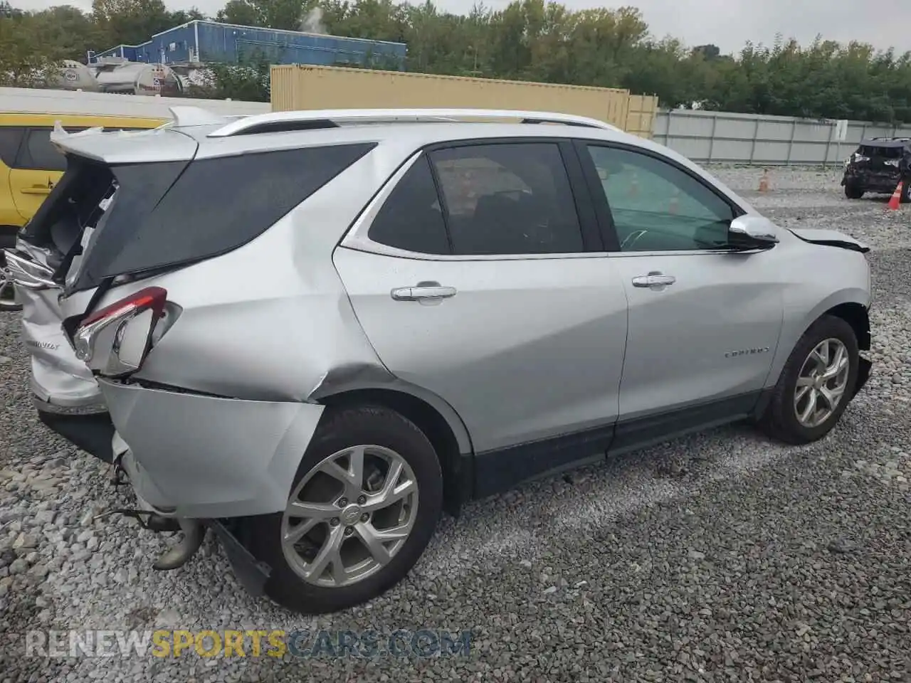 3 Фотография поврежденного автомобиля 3GNAXXEV3MS110978 CHEVROLET EQUINOX 2021