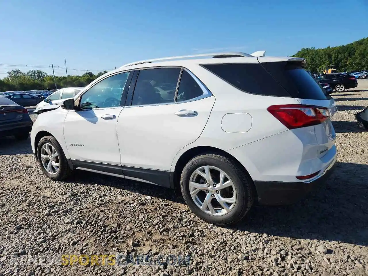 2 Photograph of a damaged car 3GNAXXEV4MS160482 CHEVROLET EQUINOX 2021