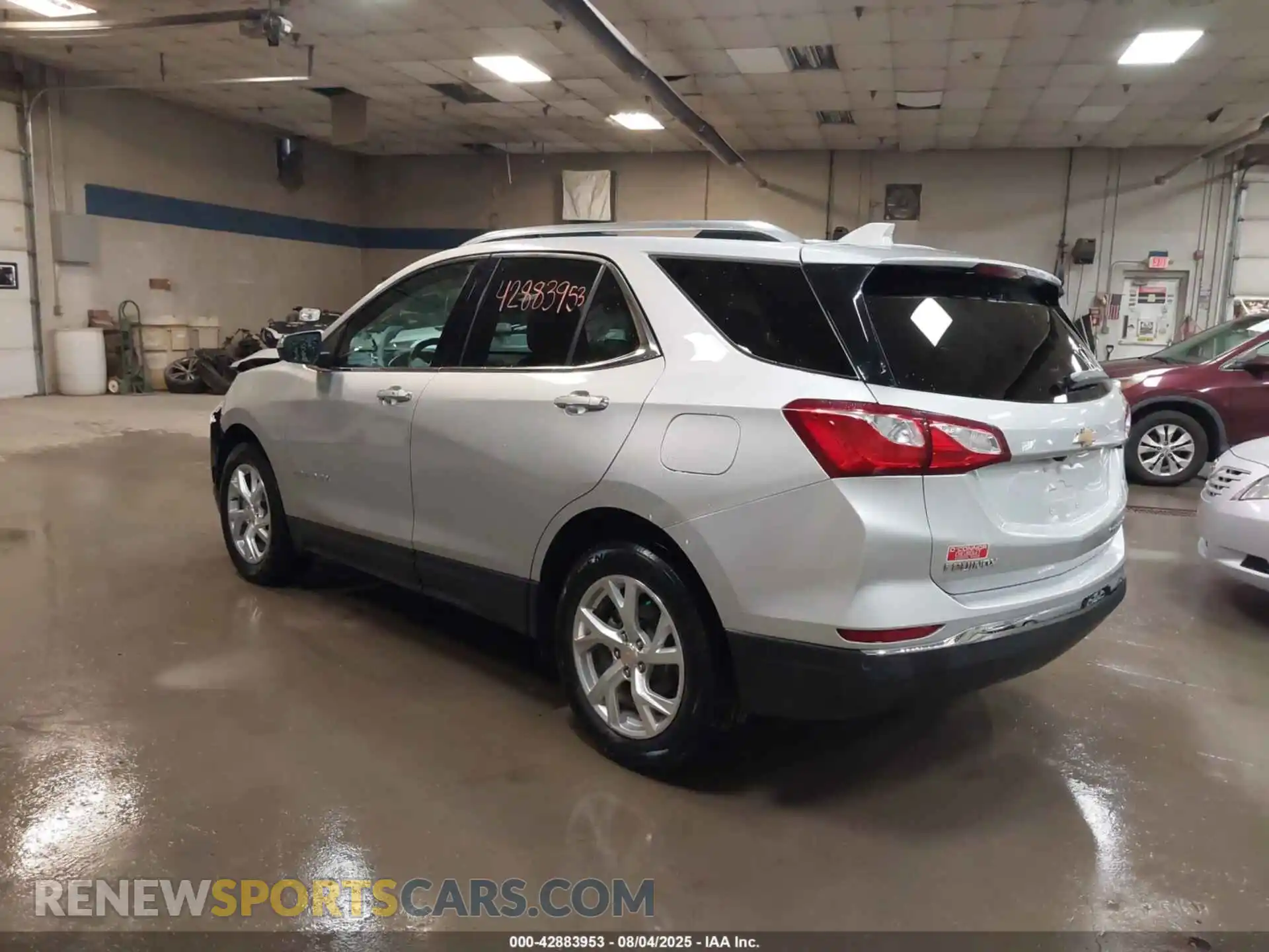 3 Photograph of a damaged car 3GNAXXEV9MS144665 CHEVROLET EQUINOX 2021