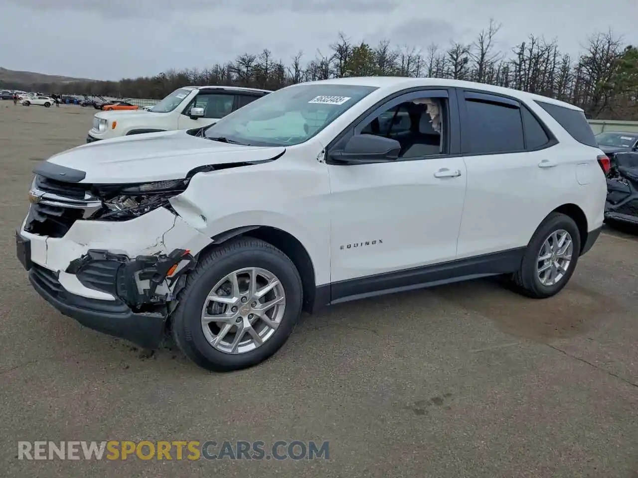 1 Photograph of a damaged car 3GNAXSEV1NS224997 CHEVROLET EQUINOX 2022