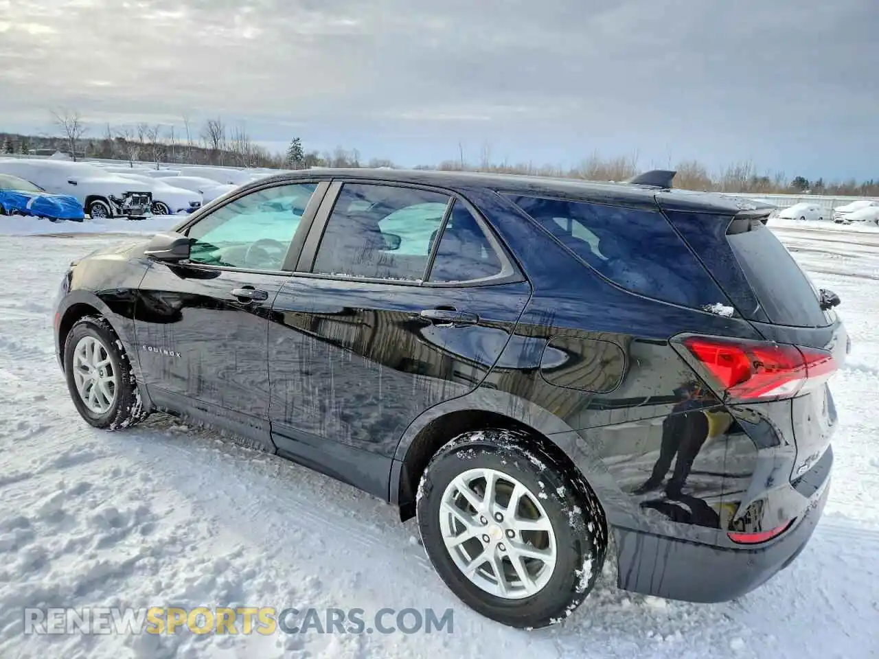 2 Photograph of a damaged car 3GNAXHEG0PL165572 CHEVROLET EQUINOX 2023