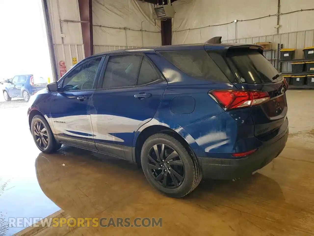 2 Photograph of a damaged car 3GNAXHEG4PL203949 CHEVROLET EQUINOX 2023