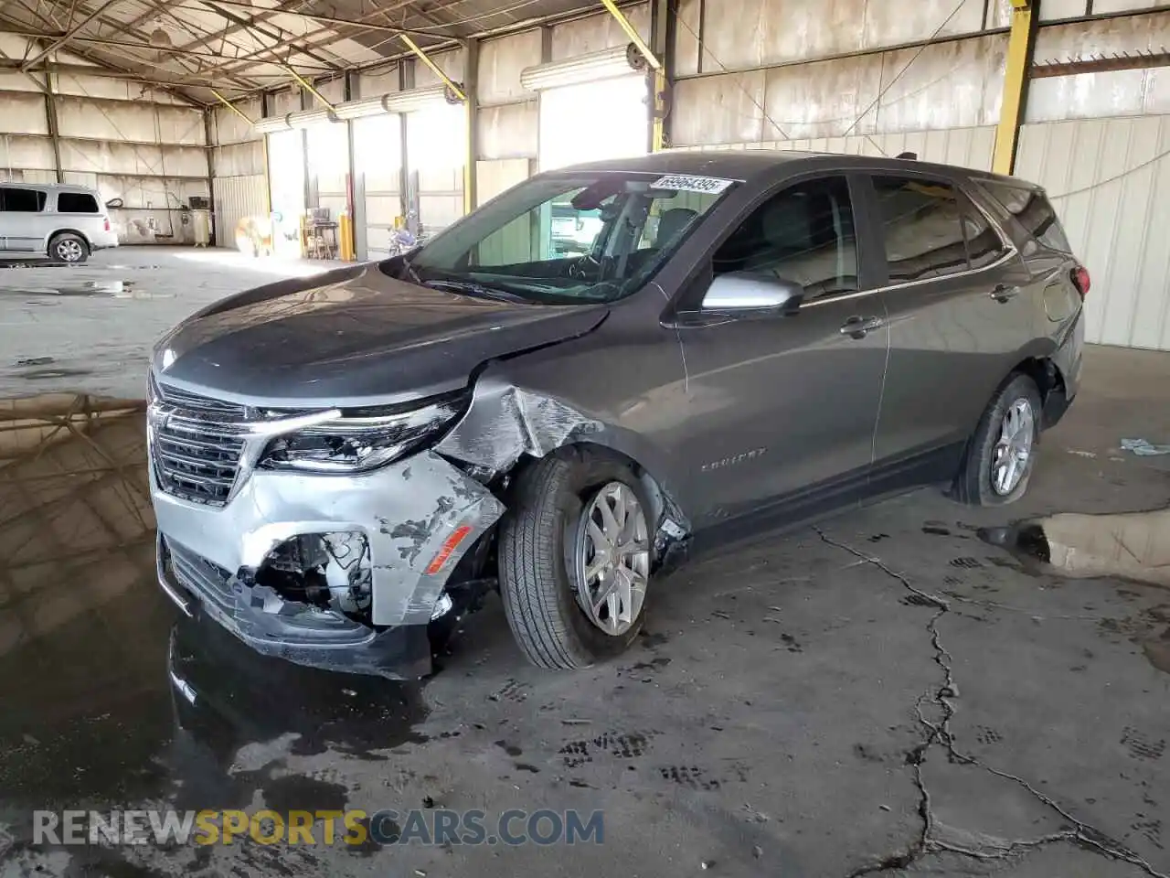 1 Photograph of a damaged car 3GNAXKEG9PL119400 CHEVROLET EQUINOX 2023