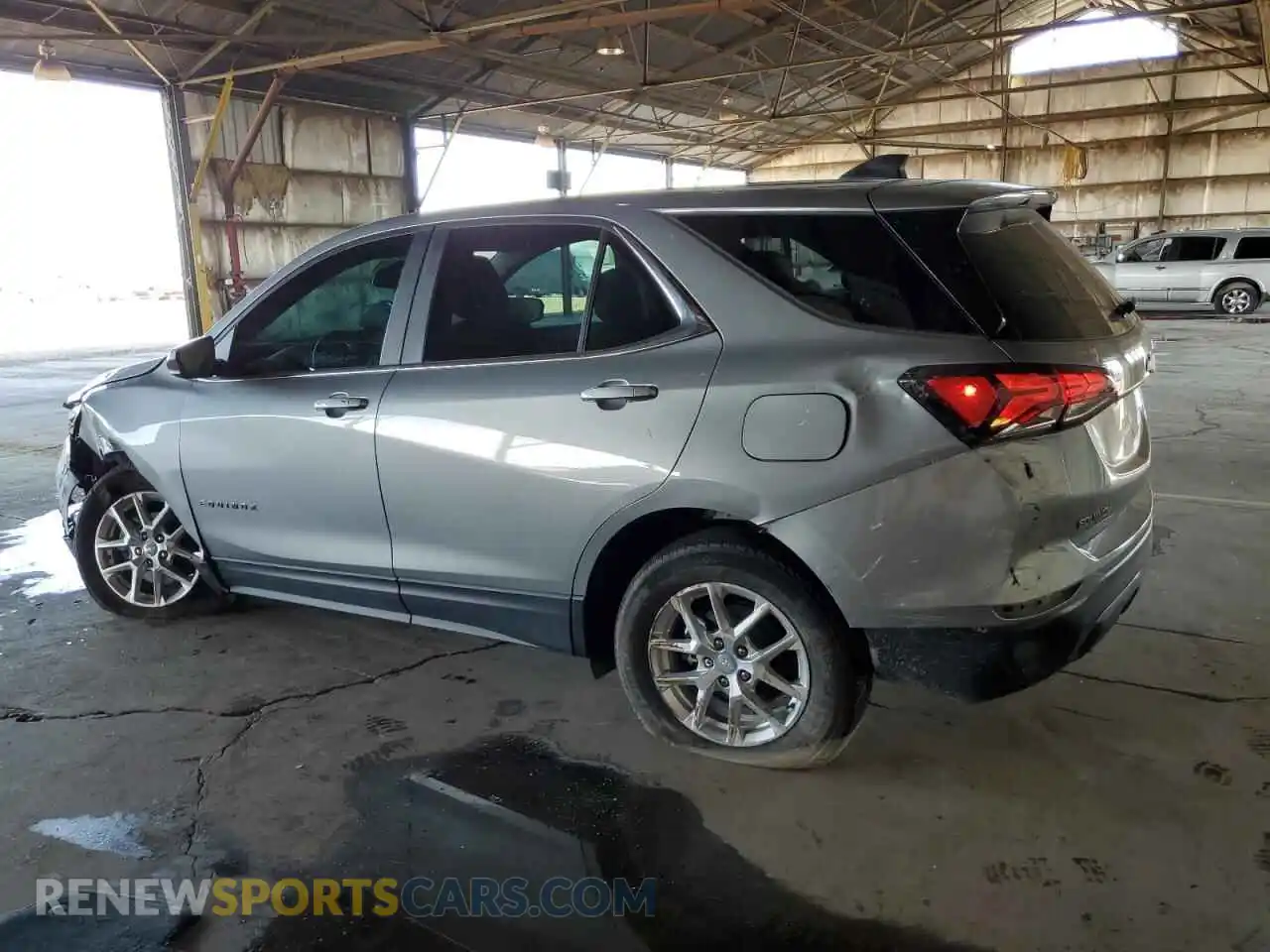 2 Photograph of a damaged car 3GNAXKEG9PL119400 CHEVROLET EQUINOX 2023