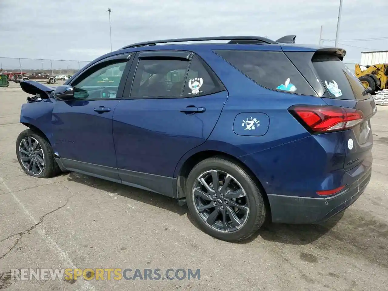 2 Photograph of a damaged car 3GNAXMEG2PL179336 CHEVROLET EQUINOX 2023