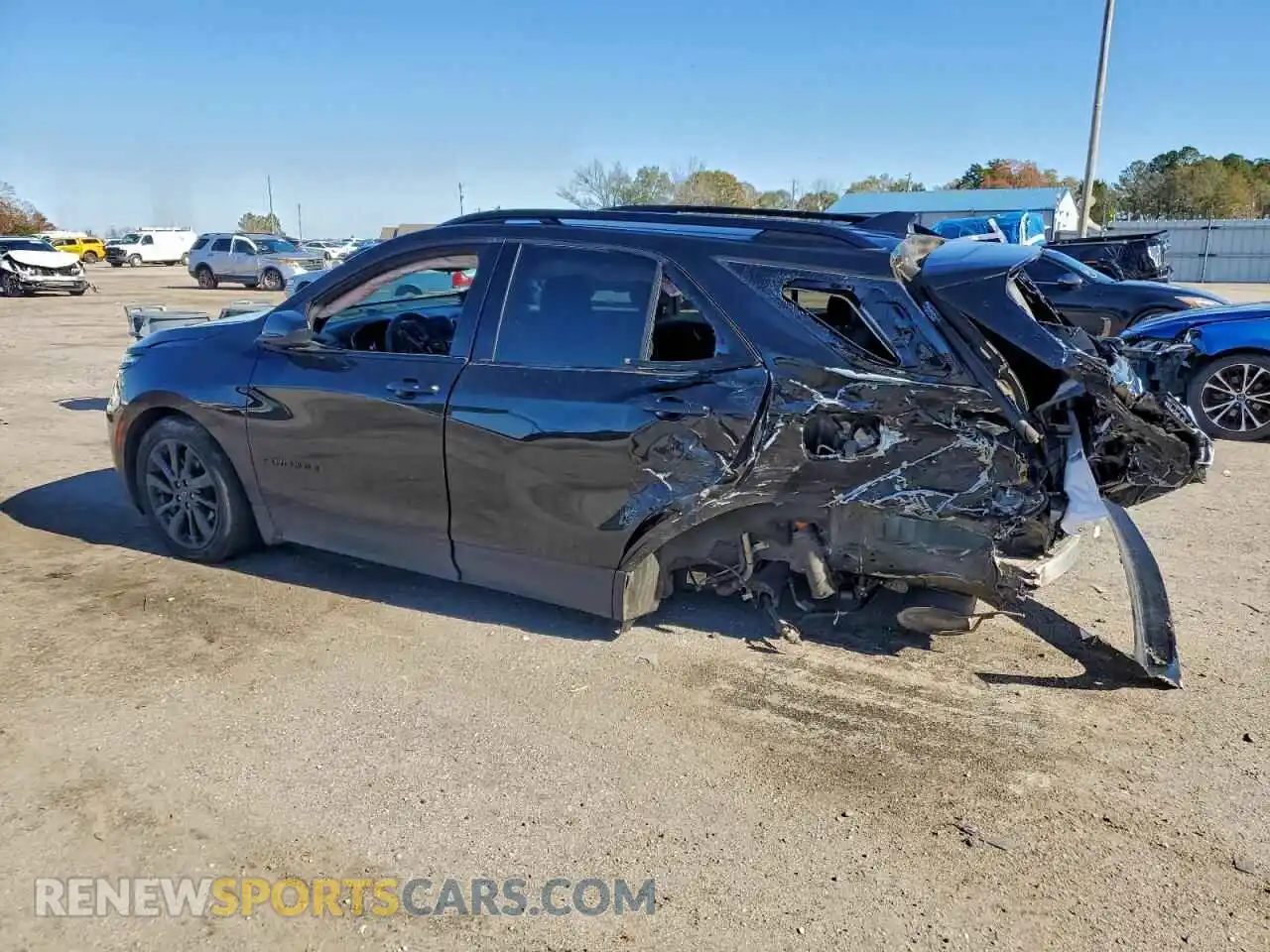 2 Photograph of a damaged car 3GNAXMEG3PL114849 CHEVROLET EQUINOX 2023