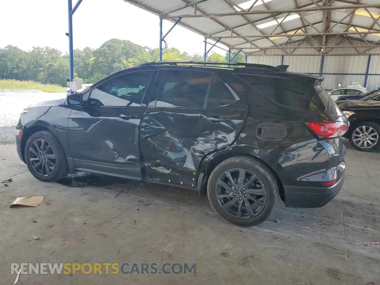 2 Фотография поврежденного автомобиля 3GNAXMEG8PL215840 CHEVROLET EQUINOX 2023