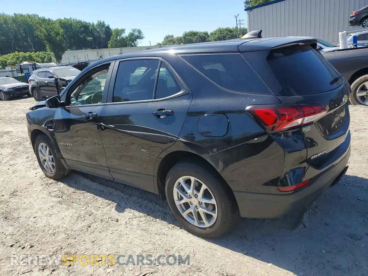 2 Фотография поврежденного автомобиля 3GNAXSEG2PL213196 CHEVROLET EQUINOX 2023