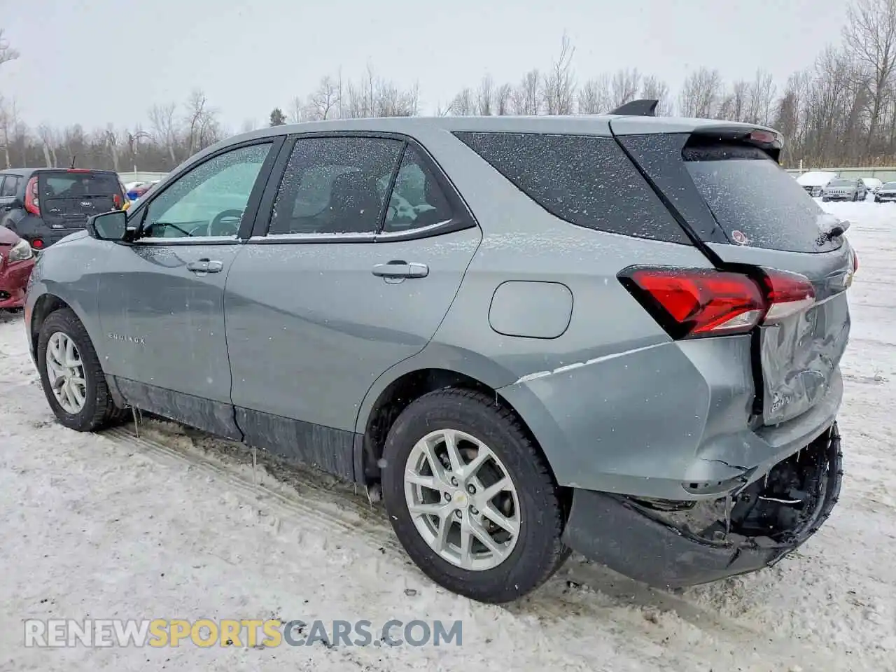 2 Photograph of a damaged car 3GNAXSEG6PL128796 CHEVROLET EQUINOX 2023