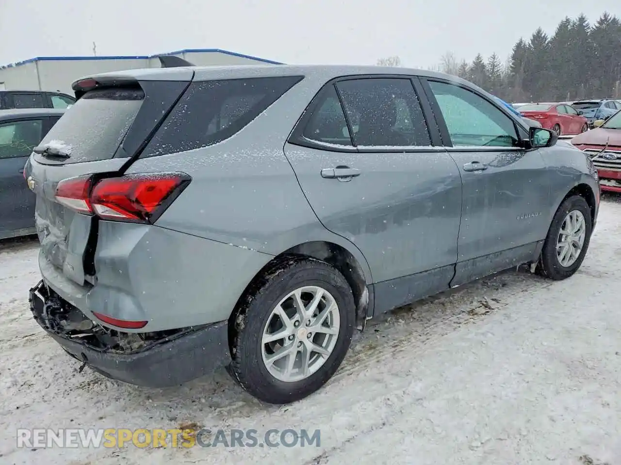 3 Photograph of a damaged car 3GNAXSEG6PL128796 CHEVROLET EQUINOX 2023